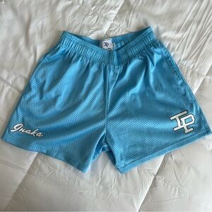 UNC blue Inaka Power mesh shorts